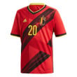 Belgium National Team 2022 Qatar World Cup Christian Benteke #20 Red Home Men Jersey