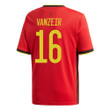 Belgium National Team 2022 Qatar World Cup Dante Vanzeir #16 Red Home Men Jersey