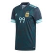 Argentina National Team 2022 Qatar World Cup Giovanni Simeone #99 Teal Away Men Jersey