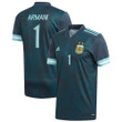 Argentina National Team 2022 Qatar World Cup Franco Armani #1 Teal Away Men Jersey
