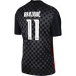 Croatia National Team 2022 Qatar World Cup Marcelo Brozovic #11 Black Away Men Jersey