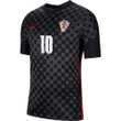 Croatia National Team 2022 Qatar World Cup Luka Modric #10 Black Away Men Jersey