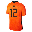Netherlands National Team 2022 Qatar World Cup Guus Til #12 Orange Home Men Jersey