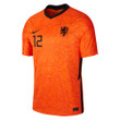 Netherlands National Team 2022 Qatar World Cup Guus Til #12 Orange Home Men Jersey