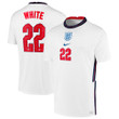 England National Team 2022 Qatar World Cup White #22 White Home Men Jersey