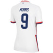 USA National Team 2022 Qatar World Cup Jordan Morris #9 White Home Women Jersey