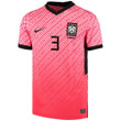 South Korean National Team 2022 Qatar World Cup Park Min-gyu #3 Pink- Red Home Men Jersey