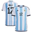 Argentina National Team 2022-23 Qatar World Cup Giovani Lo Celso #20 White Home Men Jersey - New