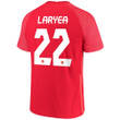 Canada National Team 2022 Qatar World Cup Richie Laryea #22 Red Home Men Jersey - New