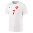 Canada National Team 2022 Qatar World Cup Stephen Eustaquio #7 White Away Men Jersey - New