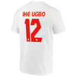 Canada National Team 2022 Qatar World Cup Ike Ugbo #12 White Away Men Jersey - New