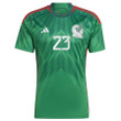 Mexico National Team 2022 Qatar World Cup Jesus Gallardo #23 Green Home Men Jersey - New