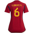 Spain National Team 2022-23 Qatar World Cup Diego Llorente #6 Home Women Jersey - Red