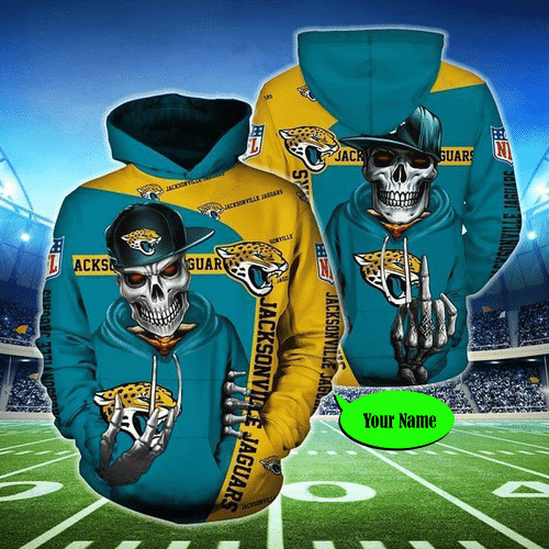 Jacksonville Jaguars Personalized All Over Printed