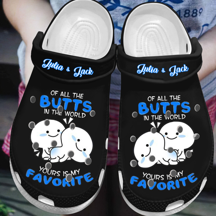 Valentine's Crocs - Gift For Couple, Custom Crocs - Your Is My Favorite