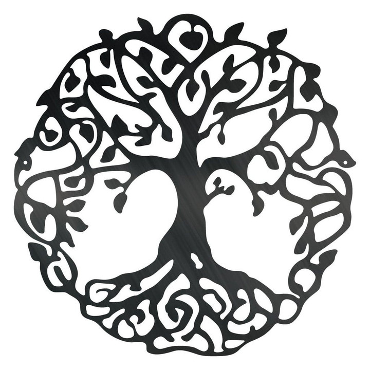 Tree Of Life Personalized Laser Cut Metal Sign Home And Living Decor