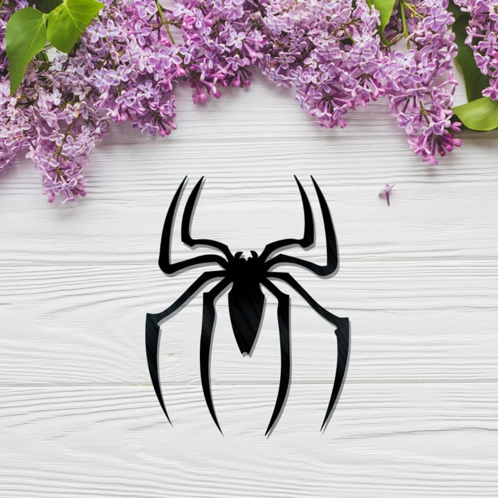 Spider Wall Art Metal Sign Home and Living Decor Wall Art Valentine Gift
