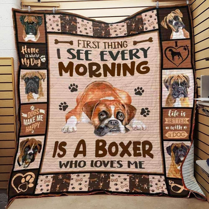 Boxer NC2210349CL Quilt Blanket