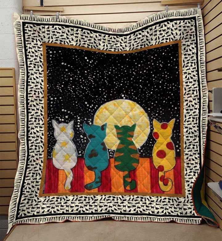 Cat XL2703449CL Quilt Blanket