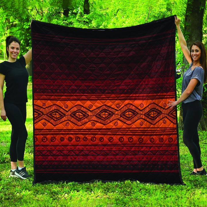Native American Premium Quilt Native Pattern Version 07