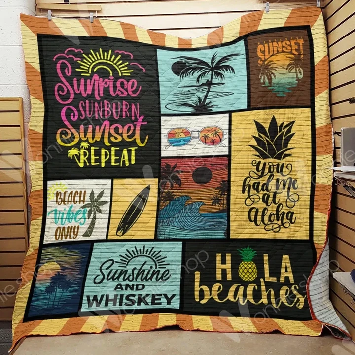 Beach You Had Me At Aloha Quilt Blanket Great Customized Blanket Gifts For Birthday Christmas Thanksgiving
 
190+ Customer Reviews