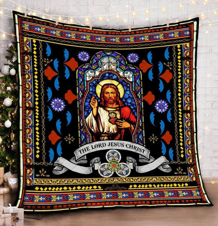 The Lord Jesus Christ Quilt Blanket