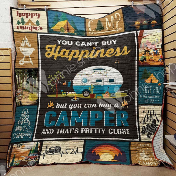 Camping Cld190714 Quilt Blanket