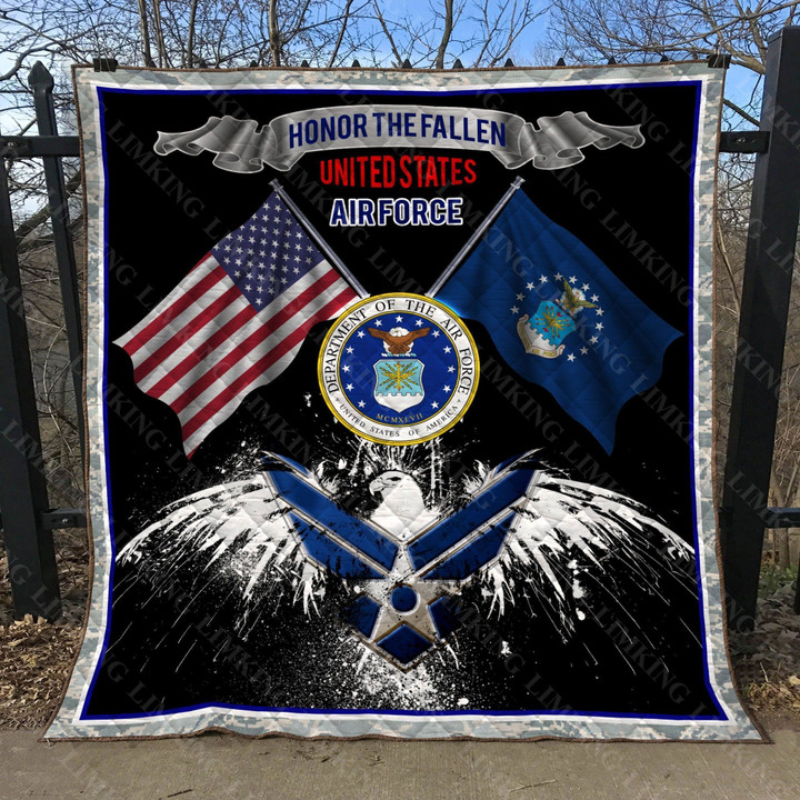 Us Air Force Quilt Blanket Dhc0701292Vt