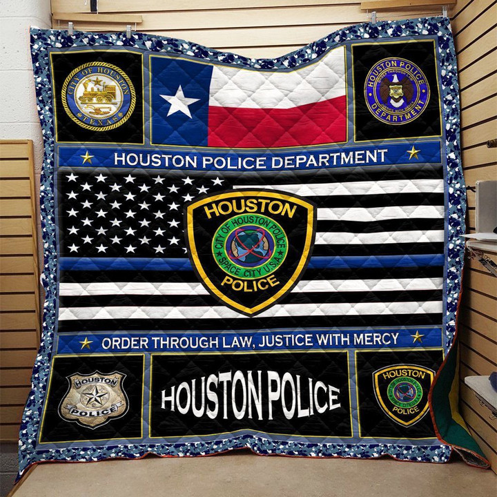 Police Quilt Blanket