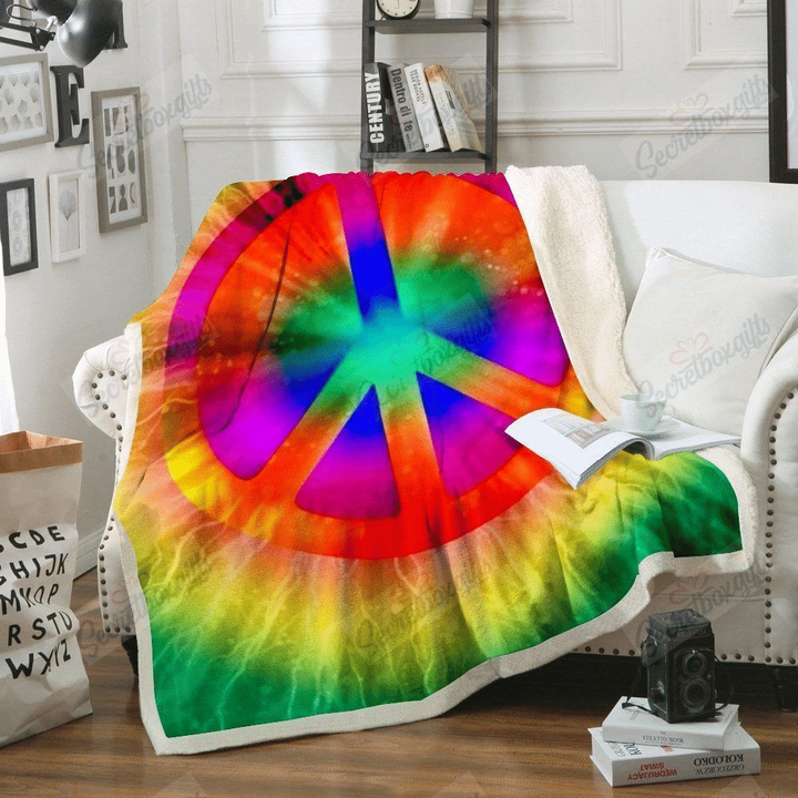 Hippie Color Gs-Cl-Kc1507 Fleece Blanket