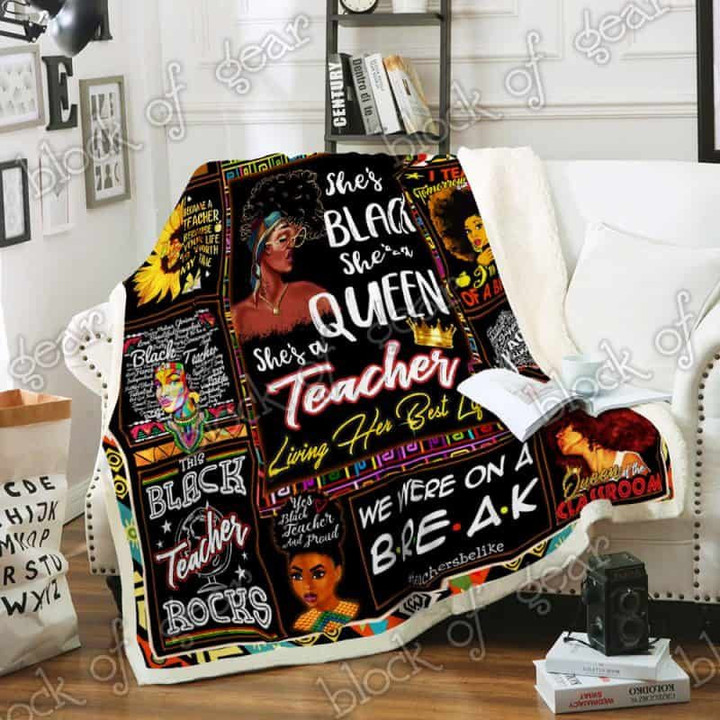 As An August Girl Melanin, African American Premium Quilt Blanket