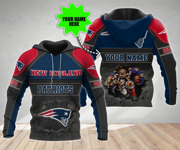 New England Patriots Personalized All Over Printed 558
