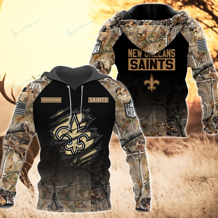 New Orleans Saints Personalized All Over Printed 407