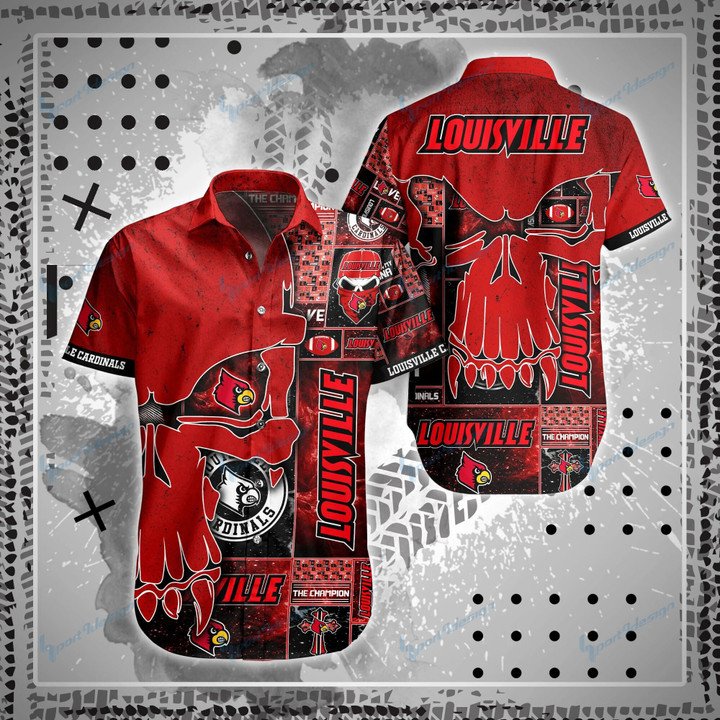 Louisville Cardinals Shirt and Shorts BG74
