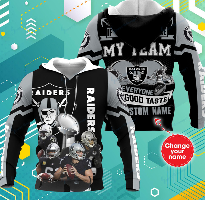 Las Vegas Raiders Personalized All Over Printed 645