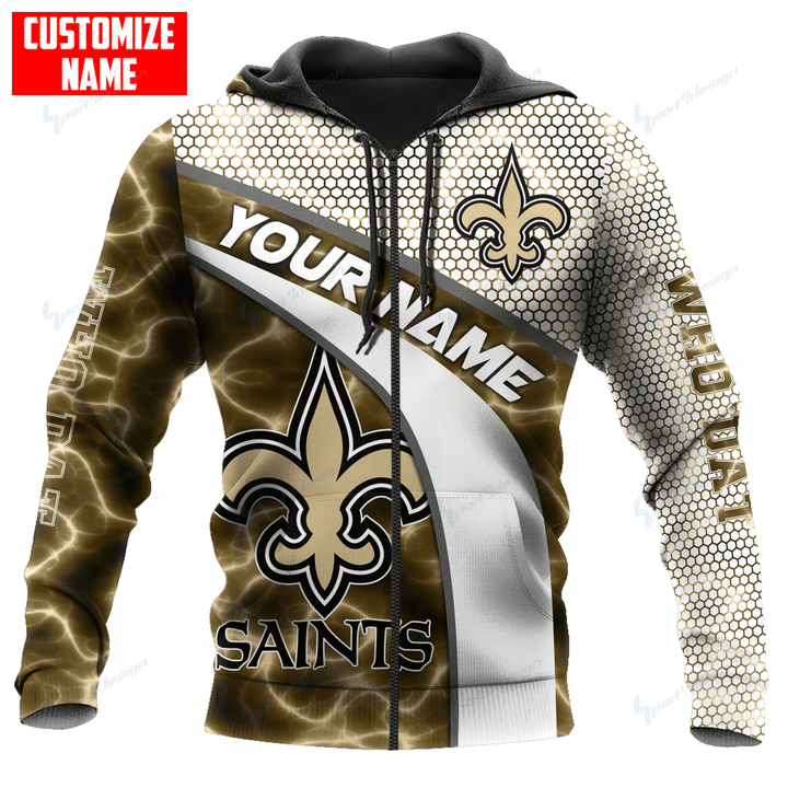 New Orleans Saints Personalized All Over Printed 721