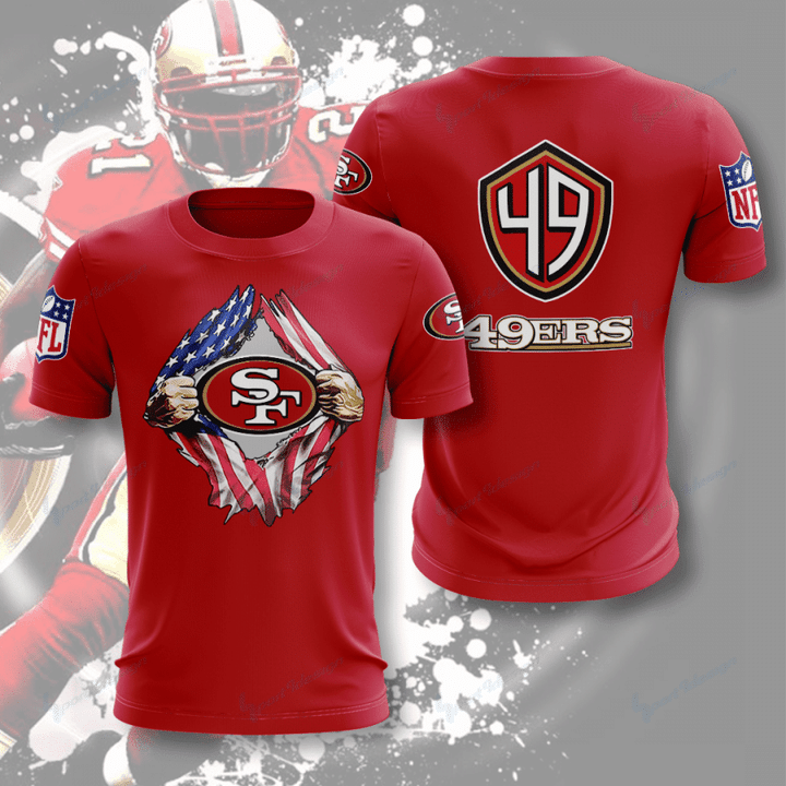San Francisco 49ers 3D T-Shirt