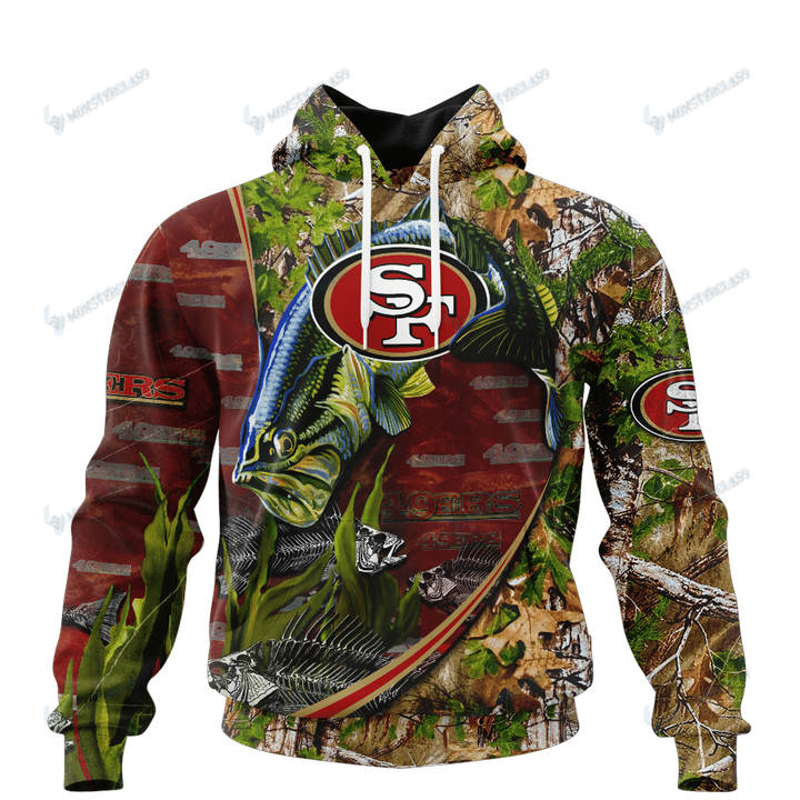 San Francisco 49ers Limited Edition All Over Print Hoodie Sweatshirt Zip Hoodie T shirt Unisex 932