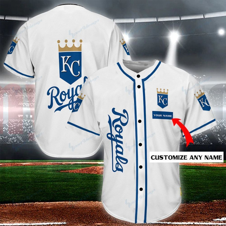 Kansas City Royals Personalized Baseball Jersey Shirt 85