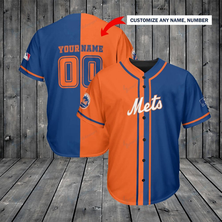 New York Mets Personalized Baseball Jersey Shirt 117