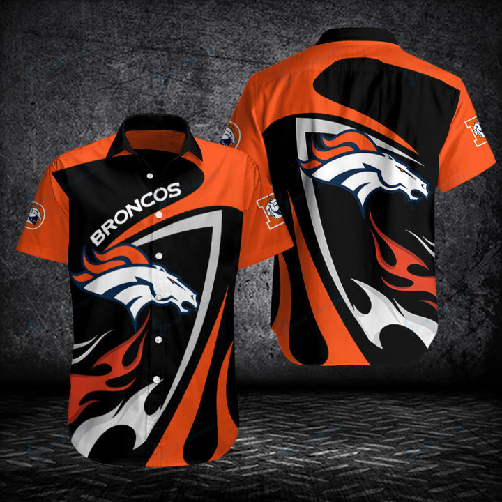 Denver Broncos Button Shirts BG551