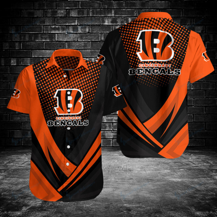 Cincinnati Bengals Button Shirts BG168