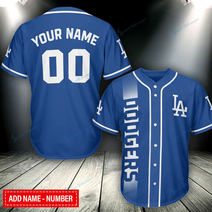 Los Angeles Dodgers Personalized Baseball Jersey BG243
