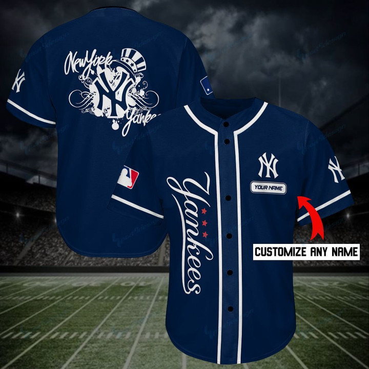 New York Yankees Personalized Baseball Jersey Shirt 157