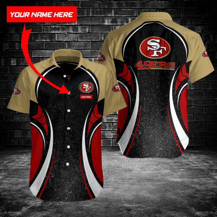 San Francisco 49ers Personalized Button Shirts BG267