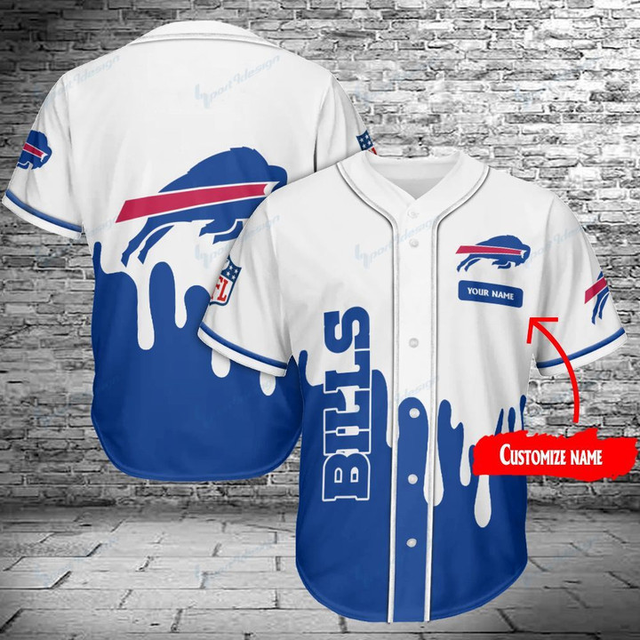 Buffalo Bills Baseball Jersey 408