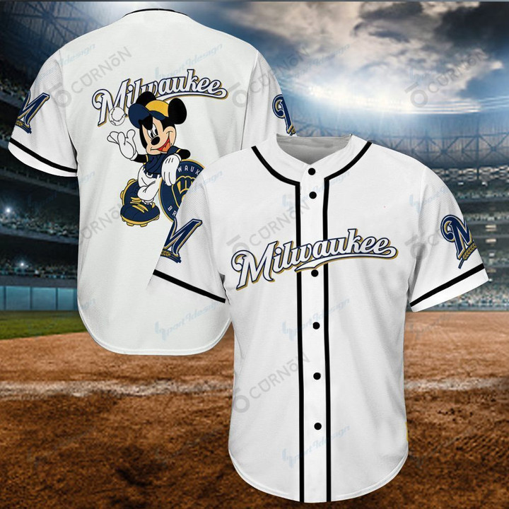 Milwaukee Brewers Baseball Jersey Shirt 51