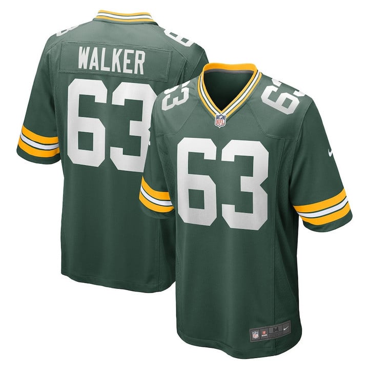 Rasheed Walker #63 Green Bay Packers Game Player Jersey - Green