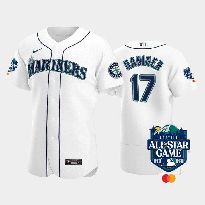 2023 All-Star Game Seattle Mariners #17 Mitch Haniger White Jersey