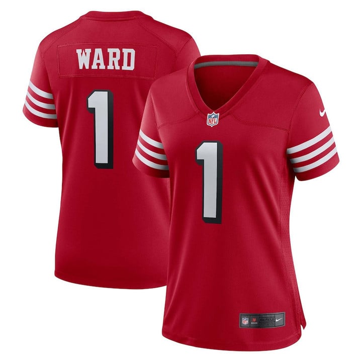 Jimmie Ward San Francisco 49ers Women's Alternate Game Jersey - Scarlet